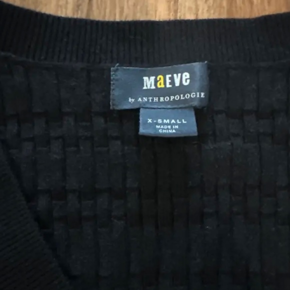 Anthropologie Maeve Sweater with Mesh Sleeves - Picture 5 of 5